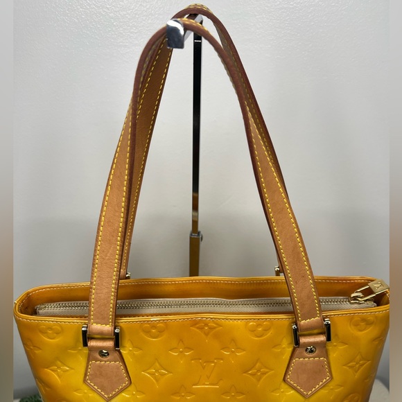 Louis Vuitton Houston Yellow Vernis Bag 🇪🇸 - Picture 12 of 13